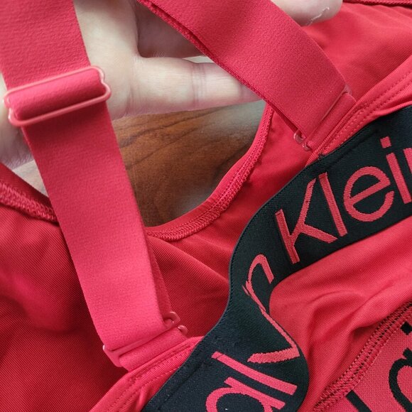 Women's Calvin Klein Bold Logo Micro Bralette – Size M – NWT - Picture 3 of 5